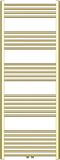BELRAD Badkamer radiator 1600x600mm - Geborsteld Goud - Middenaansluiting - 557W