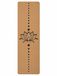 Tapis de yoga en liège 61x183 cm avec impression LOTUS AXIS pour yoga, fitness et pilates