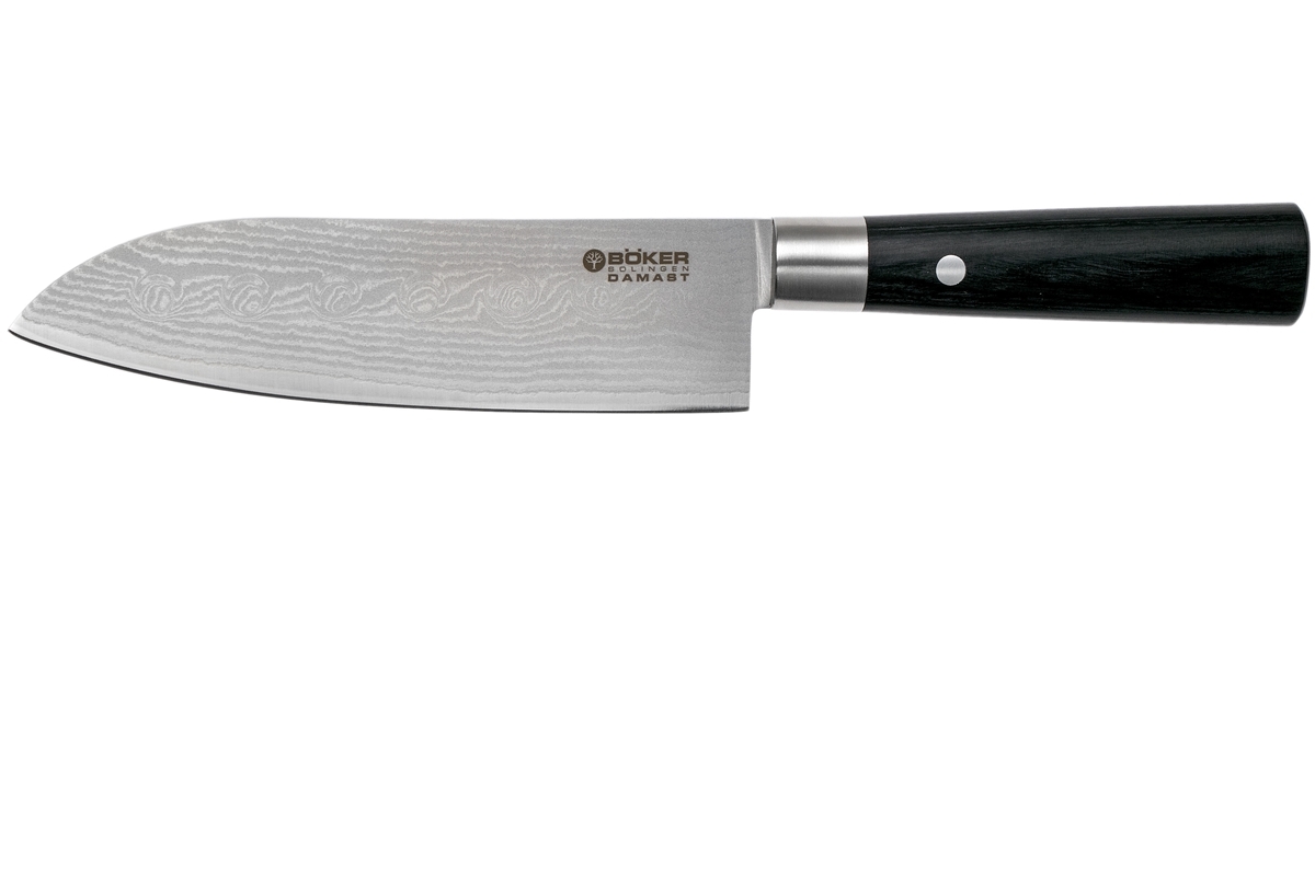 Böker Damast Black Santoku 17 cm 130417 DAM