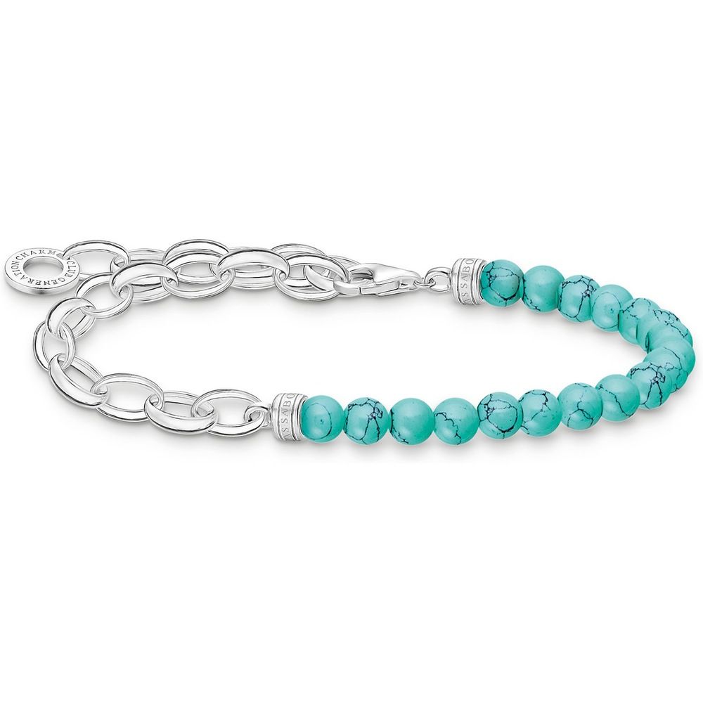 Thomas Sabo Armband Zilver 925 turkoois Dames
