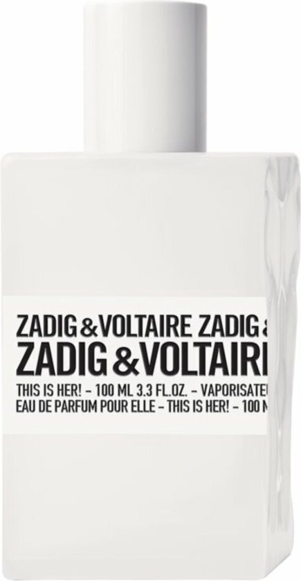 Zadig & Voltaire This Is Her eau de parfum / 100 ml / dames