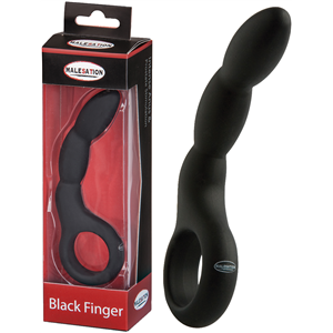 MaleSaTion Black Finger anaalplug