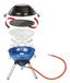 Campingaz Party Grill 400 Caravan Tafelblad propaan/butaan Zwart, Blauw, Acier satiné 2000 W