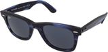 Ray-Ban Wayfarer RB2140 1361R5 Blauw Kunststof