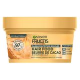 Garnier Fructis Hair Food Voedingsmasker met cacaoboter, 97% natuurlijke formule, voor krullend tot krullend haar, 320 ml