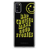 ERT GROUP mobiel telefoonhoesje voor Samsung A41 origineel en officieel erkend Babaco patroon Bad choices 002