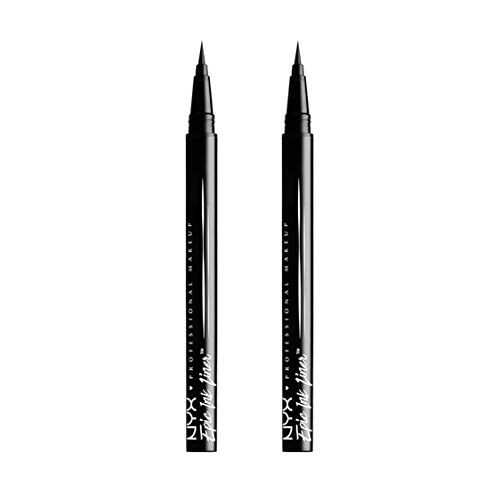 NYX Professional Makeup Epic Ink Eye Liner - 2-pack - Zwart - Waterbestendig - Veganistisch