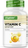 Vit4ever Vitamine C gebufferd - 365 capsules - 1000 mg vitamine C per dagelijkse dosis