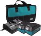 DEDRA starterkit 2x4Ah accu met acculader
