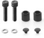 Rizoma Stealth Naked Bsn901b Achteruitkijkspiegelbeugel Zilver