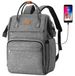 Omgoods - Sac à dos pour ordinateur portable, étanche, antivol, idéal pour l'école, grande capacité, pour ordinateur 15,6 pouces, 5 compartiments