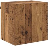 vidaXL TV-wandkast antiek hout, 40,5 x 30 x 40 cm