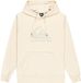 Quiksilver Comp Logo Hoodie Beige M Man
