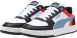 Puma Caven 2.0 Block Sneakers Junior Wit - Zwart - Blauw - Rood