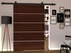 LIVOURNE Porte coulissante 106 cm wengué