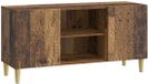 vidaXL TV Kast 102 x 34,5 x 50 cm Oud hout Bewerkt hout