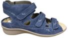 Durea Sandalen Platte Sandalen Vrouwen Jeans Suède Leer 38