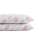 Laura Ashley Home - Standaard kussensloopset, katoenen satijnen beddengoed, glad en kreukvrij (Lilian Coral, 2-delig)
