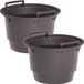 Merkloos Prosperplast Kunststof binnenpot - 2x - 8 liter - 27,5 x 17 cm