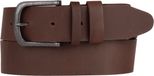 Petrol Industries Riem Heren - Broekriem - Verstelbaar - Leer - Bruin - 85 cm - S