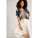 White Stuff Imogen Top Navy Print