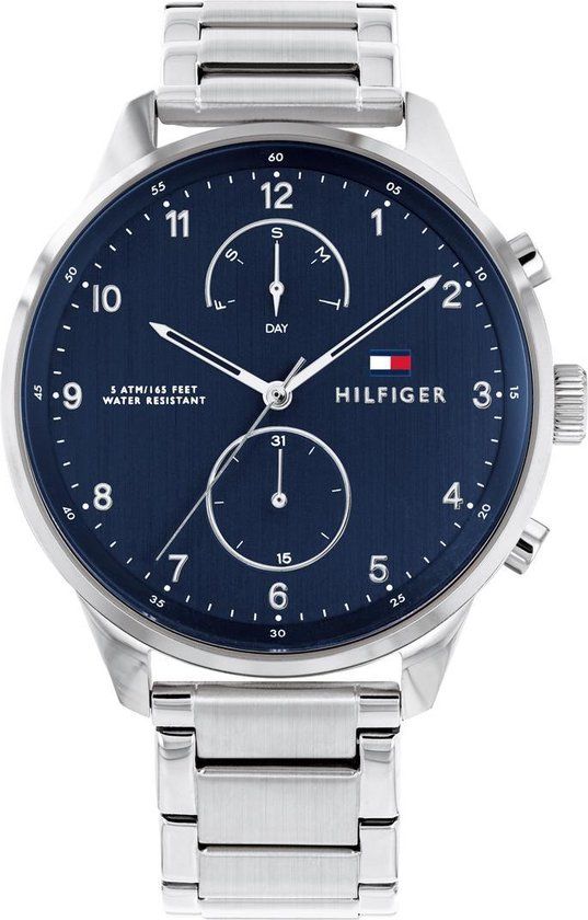 Tommy Hilfiger TH1791575 Horloge - Staal - Zilverkleurig - Ø 44 mm