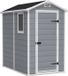 KETER Tuinhuis Manor 46S, 2,5 m², 192 x 130 x 198 cm, résistant aux intempéries, gris