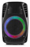 Fenton FT8LED-MK2 Portable Bluetooth Speaker - 300W - Black