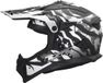 LS2 Helm Fast II Grotesk MX708 zwart / grijs maat XXL