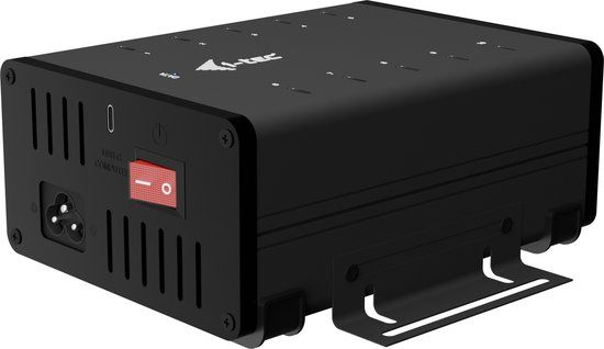 I-tec USB-C/USB-A Metal Charging + Data HUB, 15W per port, 10x USB-C