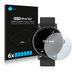 Savvies 6x Schermbeschermer compatibel met Horloges (Rond, Diameter: 25 mm) Screenprotector ultra transparant