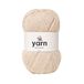Korbond DK Beige garen - 100 g acrylwol - lichtgewicht, hypoallergeen en duurzaam dubbel gebreid haakgaren, breiwol (290 m totaal)
