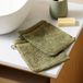 NOUS Living washand groen (set van 2) (15x20 cm)