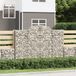 Maison Exclusive - Bacs en treillis en acier galvanisé, set de 5, dimensions 200x30x140/160 cm