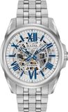 Bulova Classic Automatic 96A187 Horloge - Staal - Zilverkleurig - Ø 43 mm