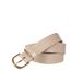 Legend leren riem beige