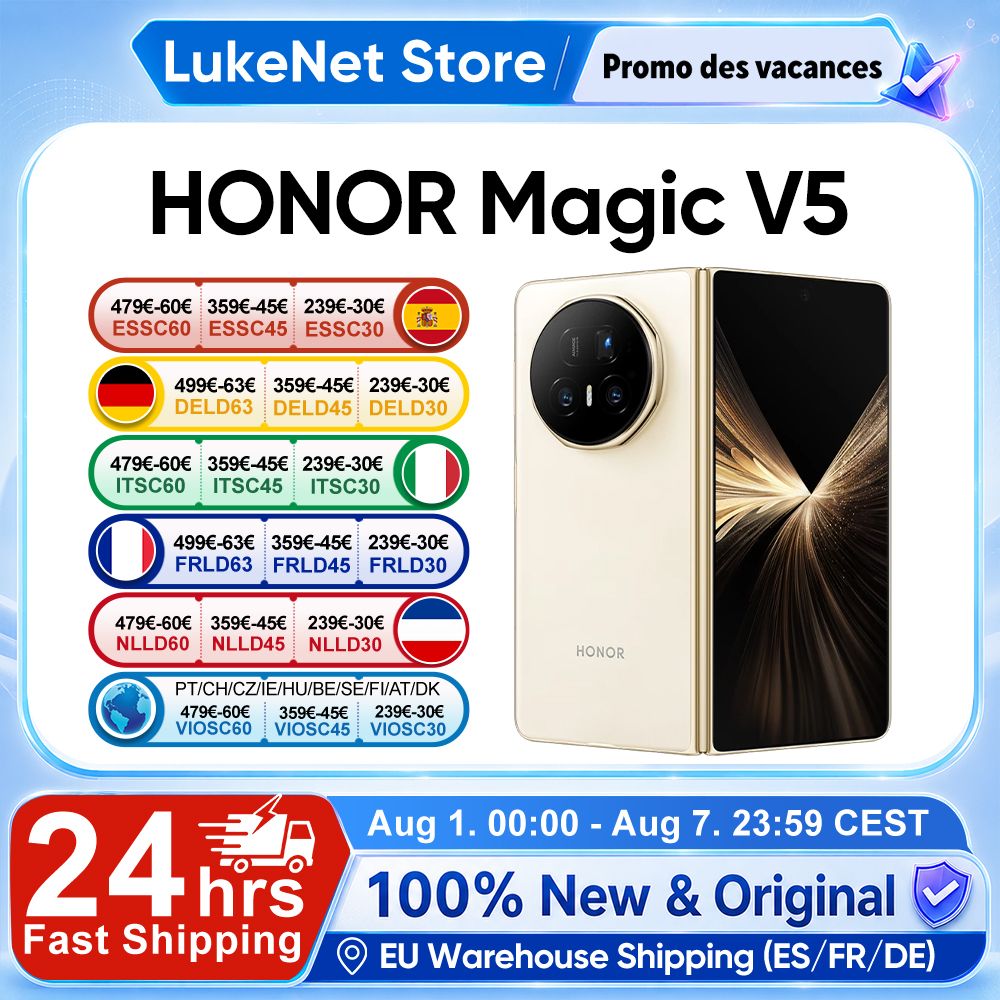 HONOR Magic V5 Global Version 5G Smartphone