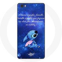 Maniacase Hoesje voor Huawei P8 Stitch Ohana Citation
