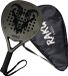 Raku® GOAT Pro Edition - Raquette de padel - Carbone - Mousse Hybride - Feuille Ronde - 365-375 grammes - Poignée L2
