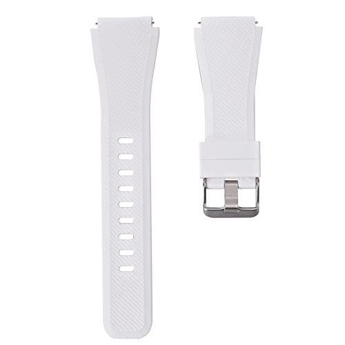 Systems Armband flexibel silicone 22 mm wit voor Samsung Gear S3