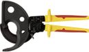 Wiha 46675 Coupe-câble Convient aux câbles en aluminium et cuivre (technique de dénudage), monoconducteur et multiconducteur 62 mm 500 mm²