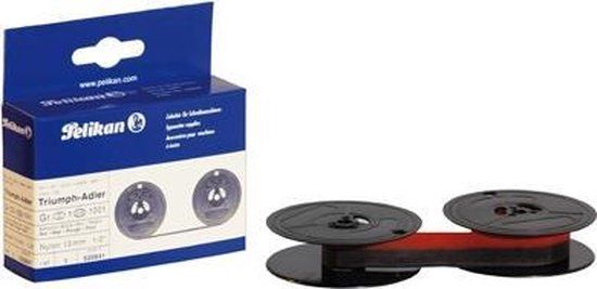 Pelikan 1D printerlint - Zwart/Rood - 520841