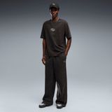 PUMA Wide Graphic broek Uniseks, Zwart, Maat XL