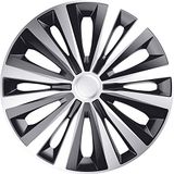 4-Delige J-Tec Wieldoppen 13 inch Multi zilver/zwart