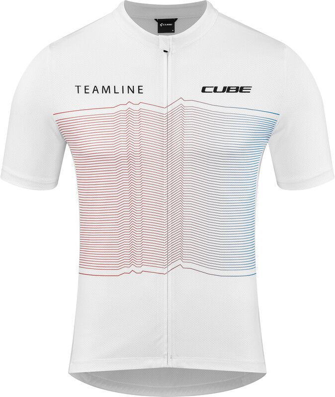 Cube Teamline CMPT Jersey - Heren - Wit