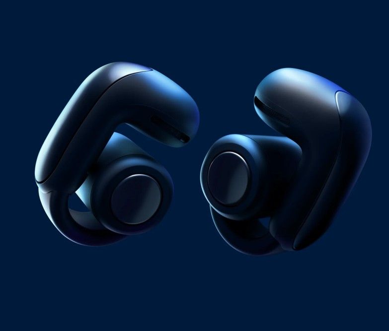 Bose Ultra Open Earbuds - Blue - Wireless In-ear Headphones