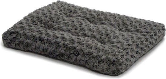 Ombre Gray Swirl Fur Pet Bed 24