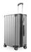 HAUPTSTADTKOFFER Q-Damm - middelgrote koffer met harde schaal, TSA, 4 wielen, ruimbagage met 6 cm volumevergroting, 68 cm, 89 L, Zilver
