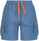 CMP Nylon zwemshort kind blauw/oranje, maat 4 jaar