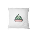 Bona Basics Decoratieve kussenhoes Wit 45x45 cm
